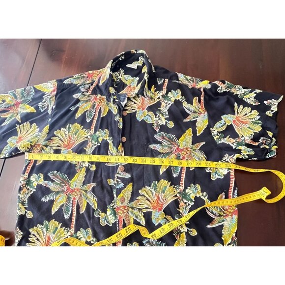Coconut Beach Hawaiian Shirt Mens Size XL Vintage Palm Trees Button Down - Picture 4 of 7